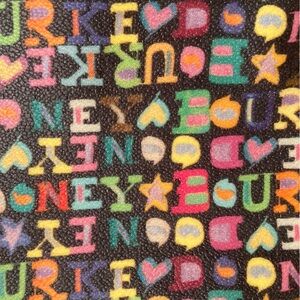 Colorful Dooney and Bourke Vintage Patterned Shoulder Bag